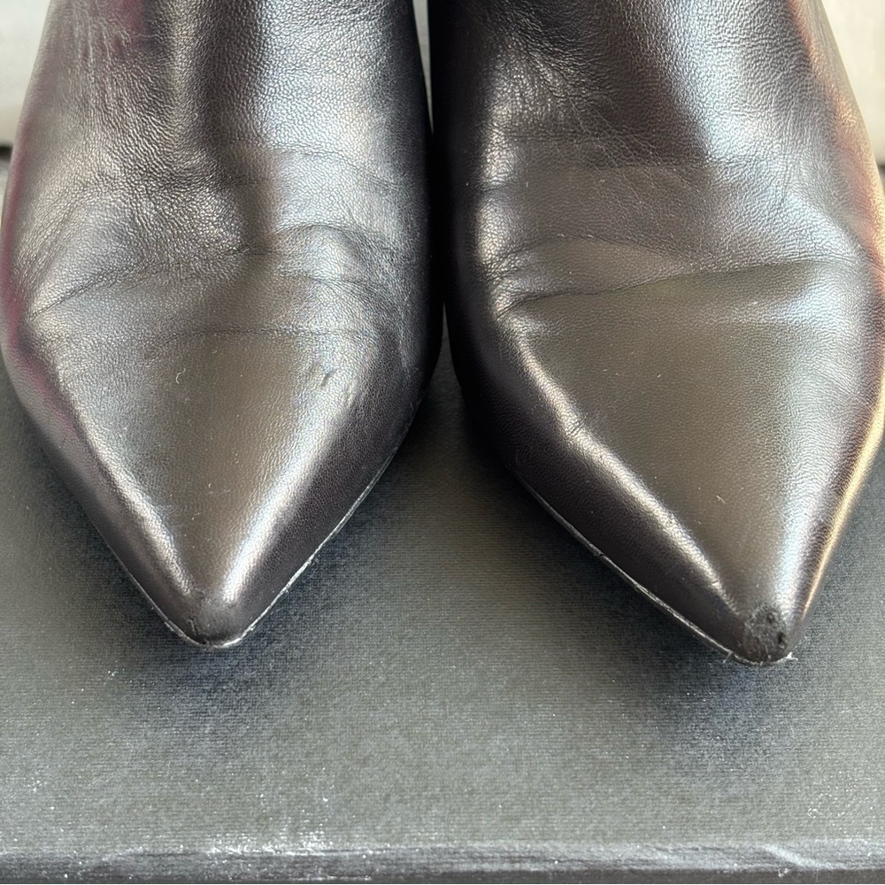 rag & bone Beha Leather Mules in Black, Size EU 38 or US 7.5 - Picture 8 of 9